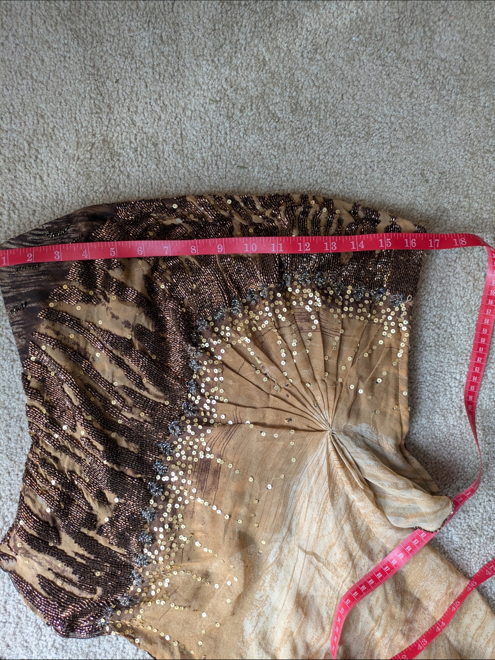 Alberto Makali Beige Silk Vintage Y2K Fairycore Festival Animal Print Bodice - Picture 13 of 16